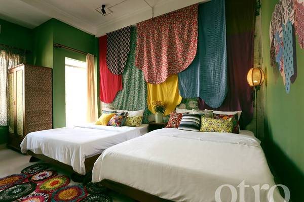 Không gian phòng dệt OTRO homestay Sài Gòn