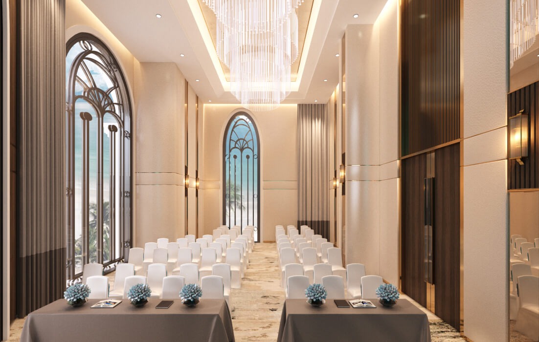 phòng hội thảo tổ chức sự kiện chuyên nghiệp tại khách sạn oyster bay vũng tàu