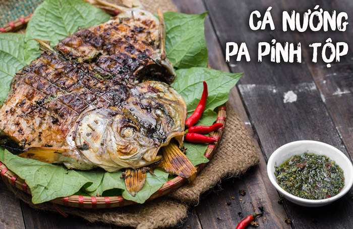 Pa Pỉnh Tộp chấm cùng nước chẩm chéo