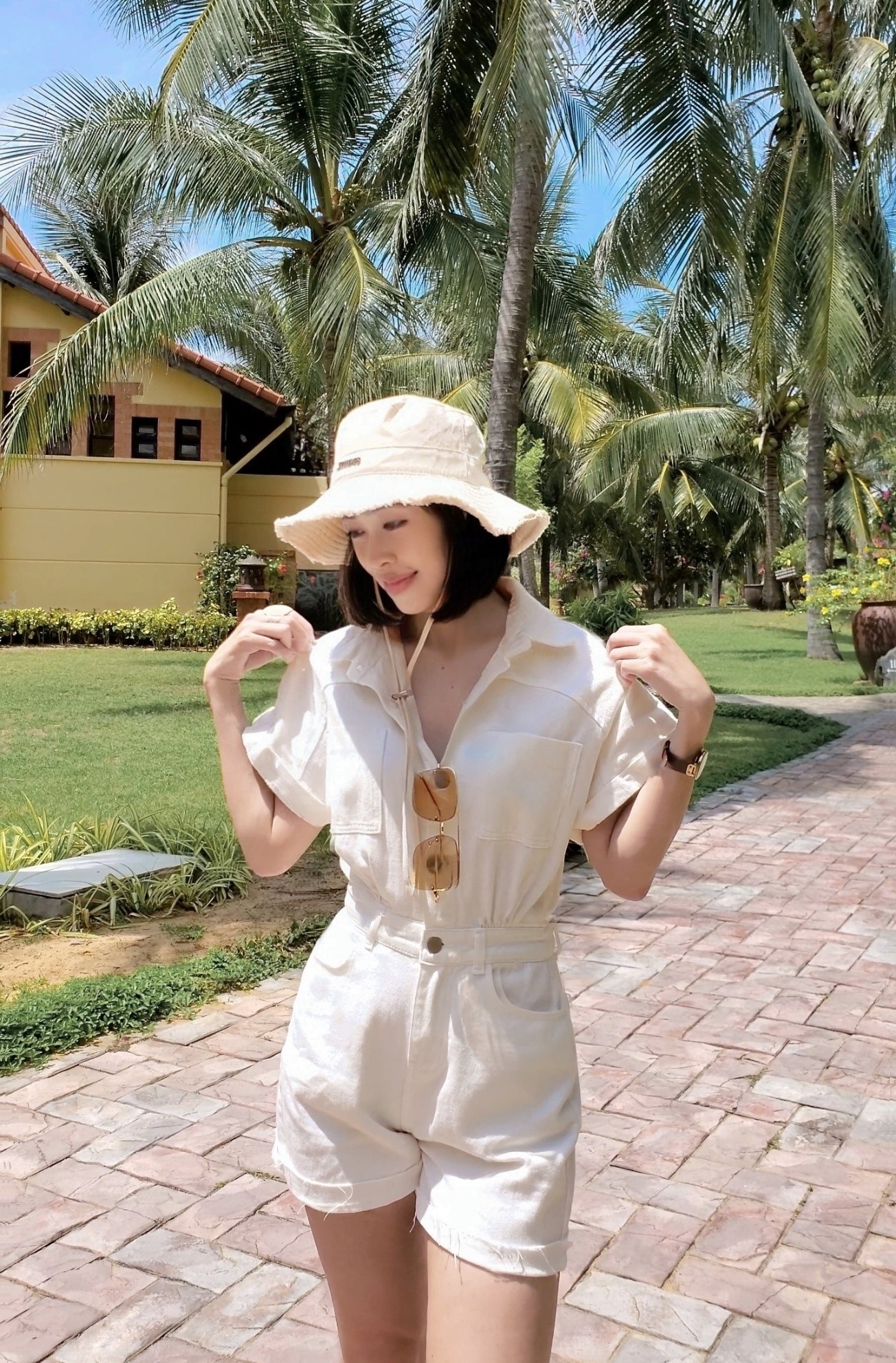 Bãi biển cát trắng tại Pandanus Resort Phan Thiết