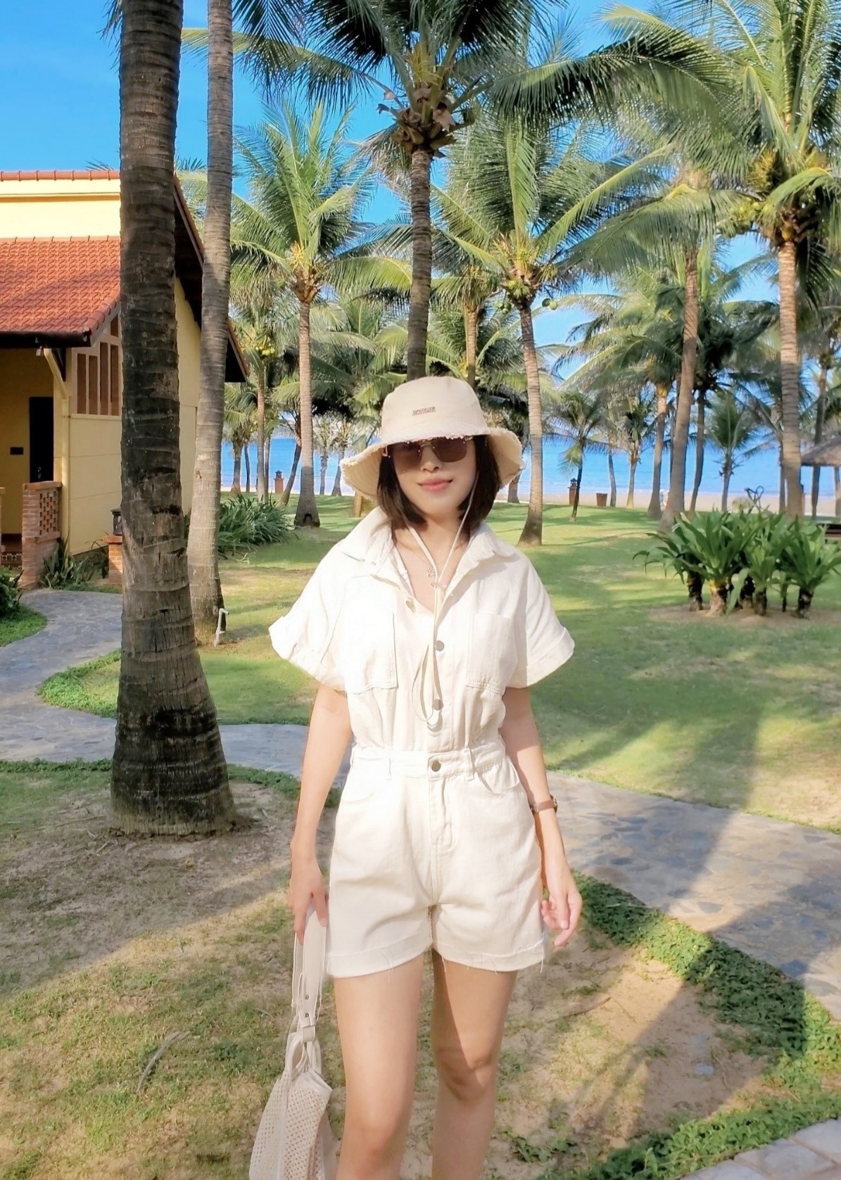 Đường đi trong khuôn viên Pandanus Resort Phan Thiết
