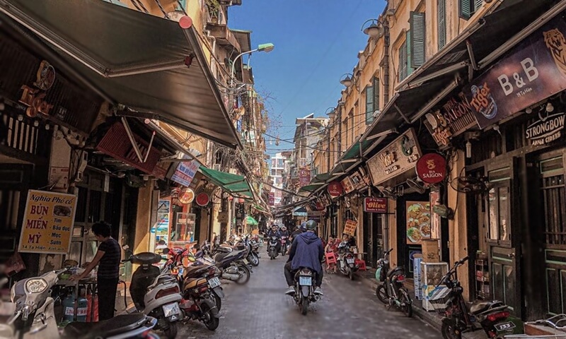 Phố cổ Hà Nội điểm đến du lịch Hà Nội
