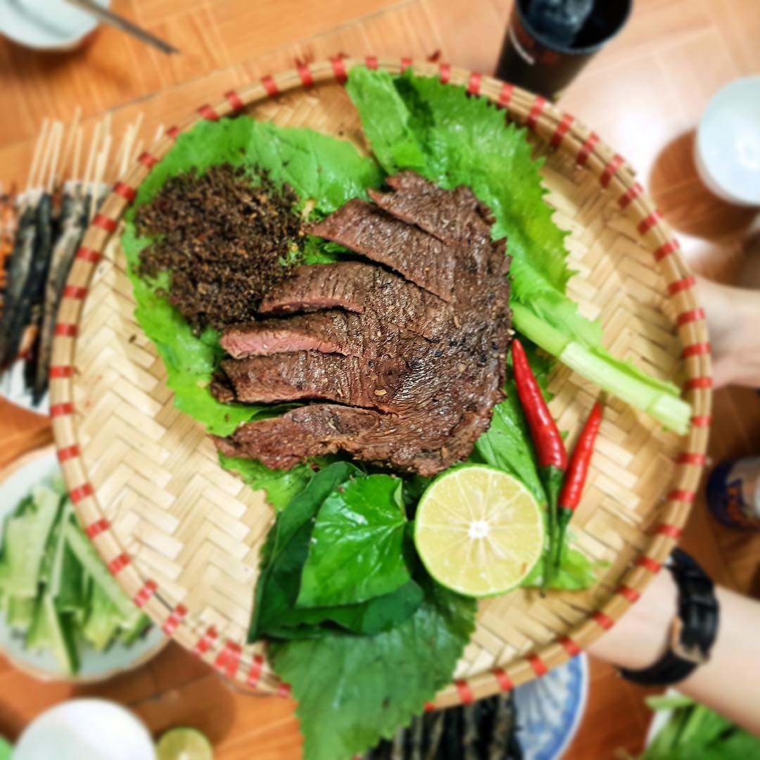 Bò một nắng đặc sản Tây Nguyên Gia Lai
