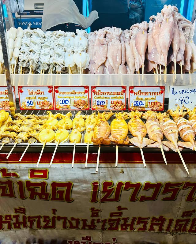 Ẩm thực đường phố tại Chinatown Bangkok