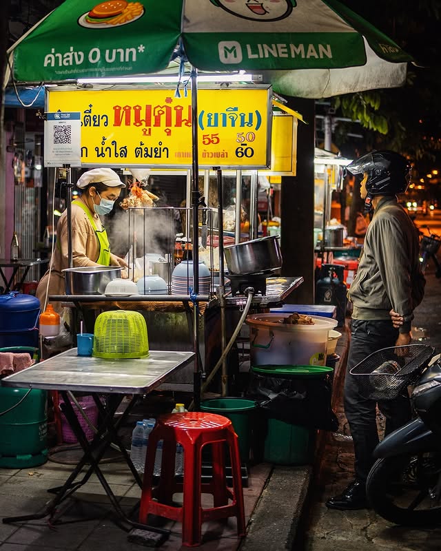 Chợ Ratchawat - phố ẩm thực Bangkok