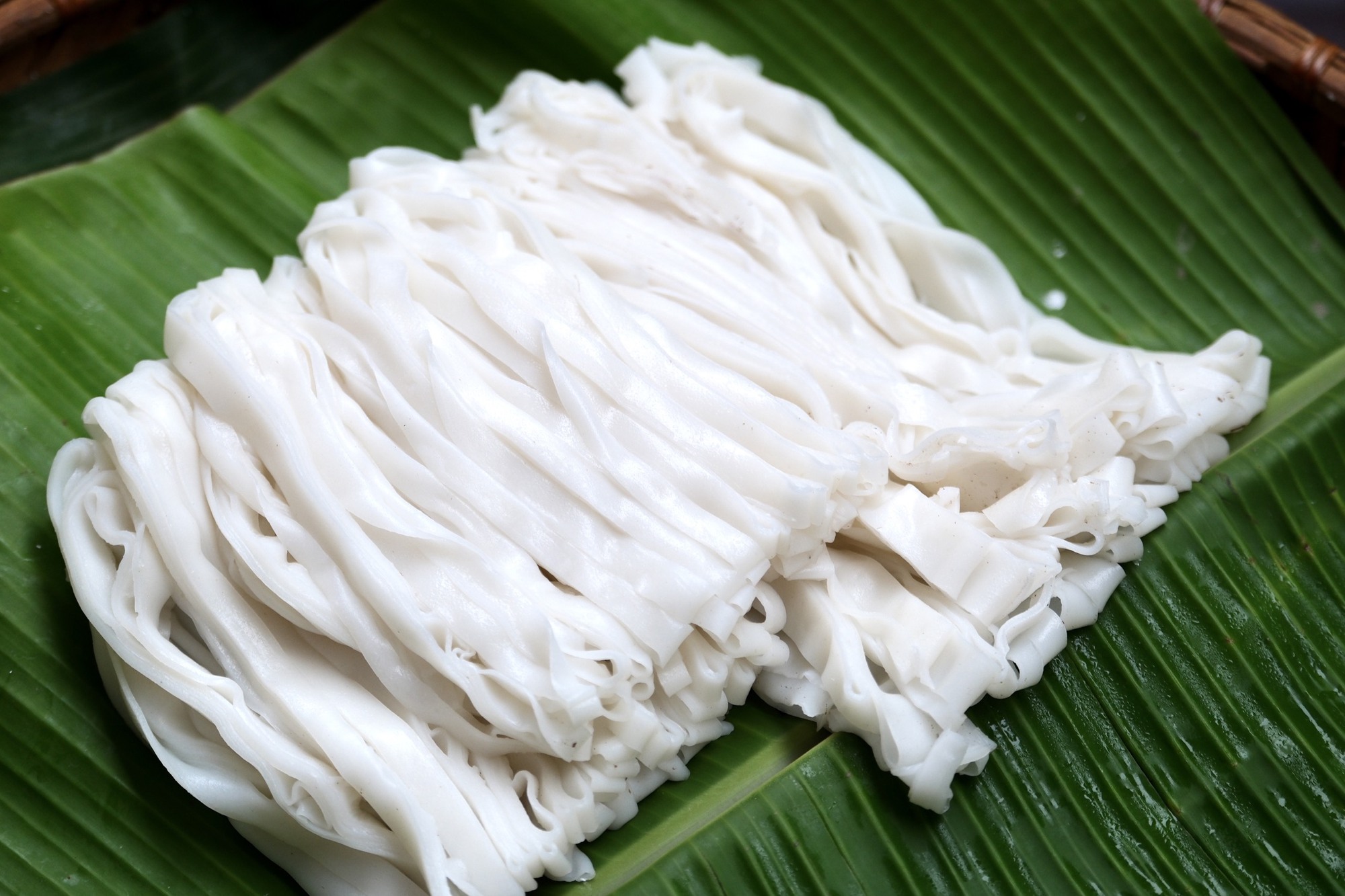 Bánh phở ngon thành phần quan trọng của phở Cồ Nam Định