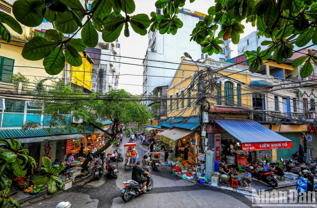 Phố cổ Hà Nội. Ảnh: Báo Nhân Dân