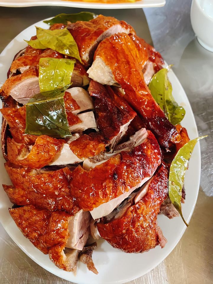 Quy trình quay vịt để làm phở vịt quay Lạng Sơn