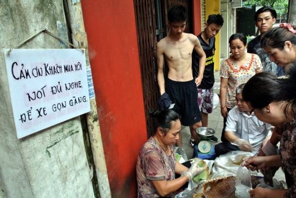 Gói xôi xéo thơm ngon giá rẻ tại phố cổ