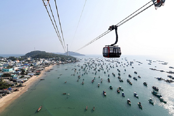 Cabin cáp treo Hòn Thơm Phú Quốc