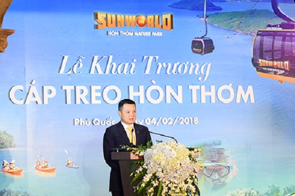Tổng giám đốc Sun Group phát biểu về du lịch Phú Quốc