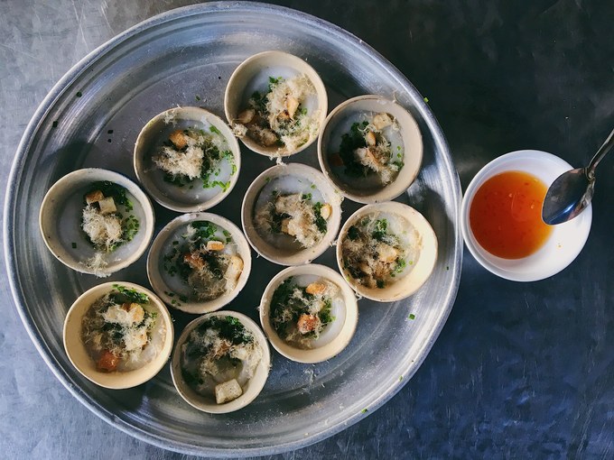 Bánh bèo chén món ăn bình dân Phú Yên dưới chân núi Nhạn