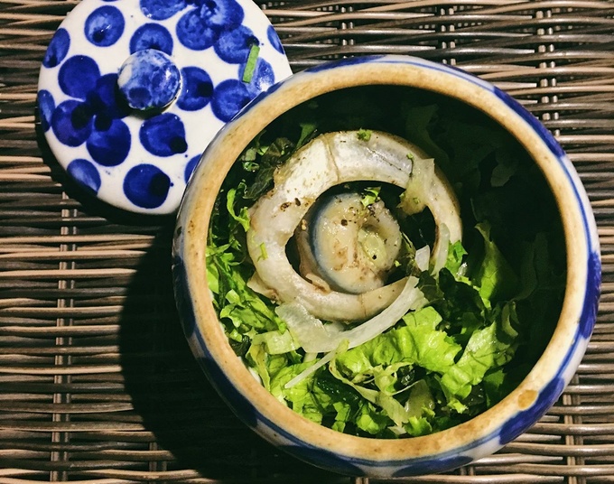 Mắt cá ngừ món ăn bình dân Phú Yên tiềm thuốc bắc