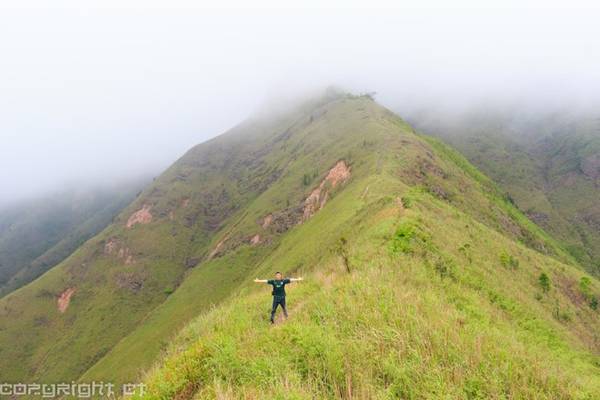 Khu vực giáp biên giới trên cung đường Bình Liêu