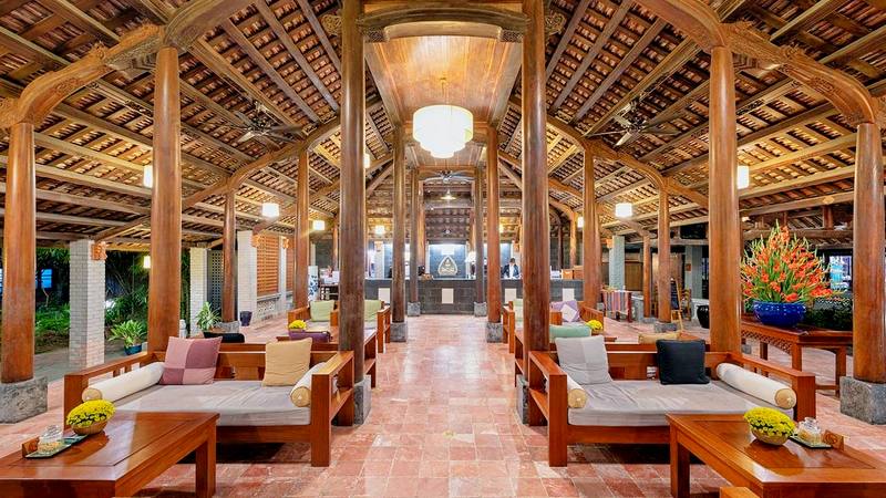 Khung cảnh yên bình thơ mộng tại khu resort