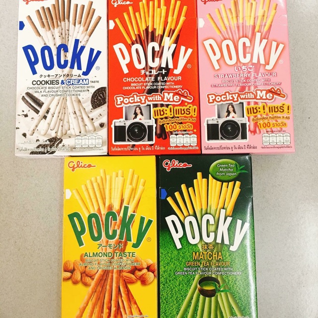 Pocky nhiều vị món ăn vặt Thái Lan