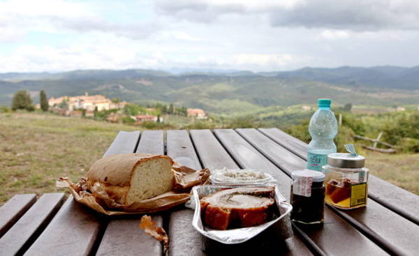 Porchetta Ý tại chợ Firenze - Ảnh: Thủy OCG