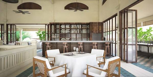 Quầy bar Poulo Condor Boutique Resort Côn Đảo