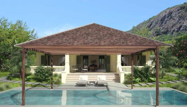 View vườn Poulo Condor Boutique Resort Côn Đảo