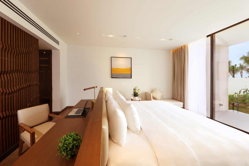 Phòng ngủ sang trọng trong biệt thự Premier Village Hạ Long Bay