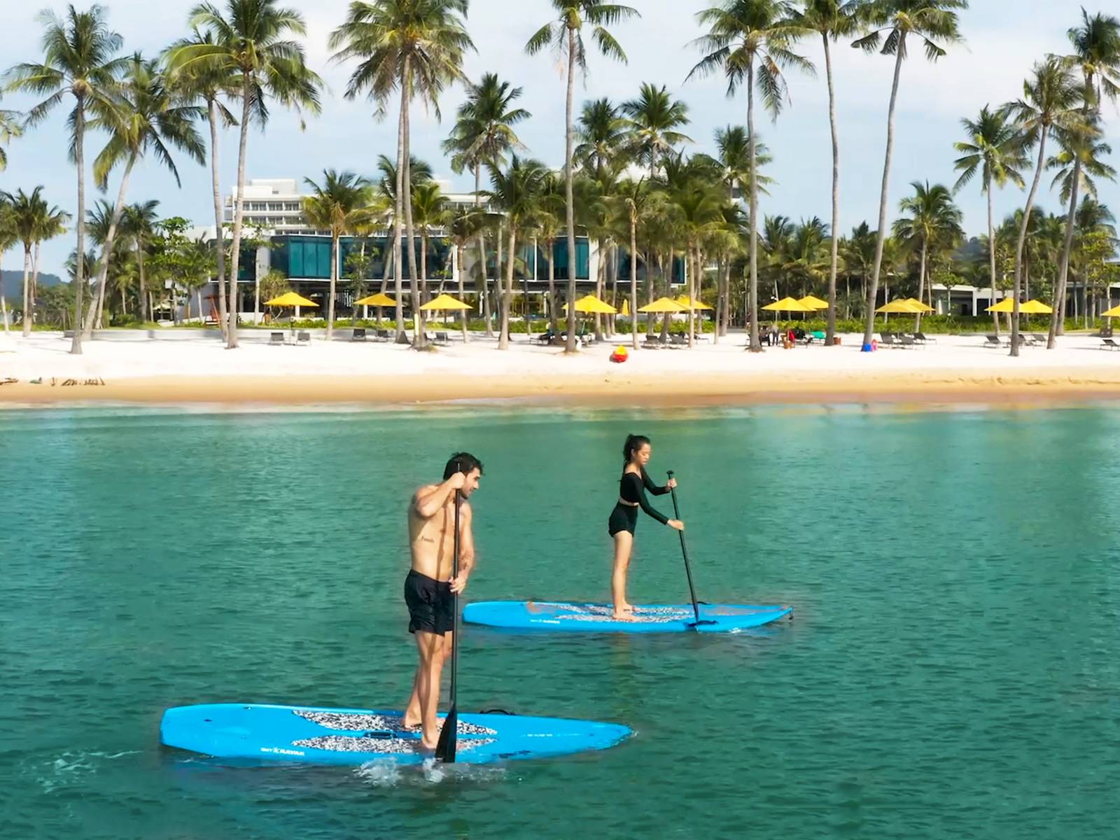 Lớp học yoga tại Pullman Phú Quốc Lớp học yoga tại Pullman Phú Quốc