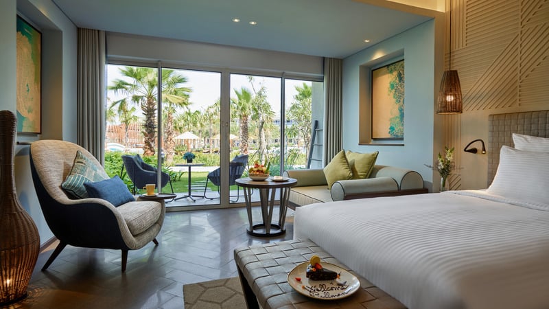 Không gian sảnh resort 5 sao Phú Quốc Pullman