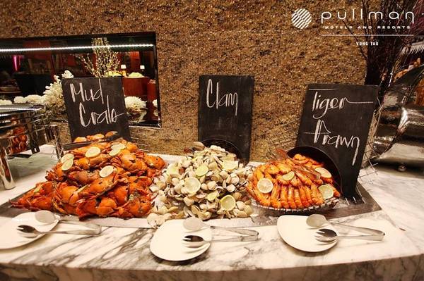 Không gian thưởng thức buffet sang trọng Pullman Vũng Tàu Không gian thưởng thức buffet sang trọng Pullman Vũng Tàu