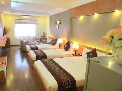 Nội thất tinh tế tại khách sạn Indochina Queen II Hà Nội