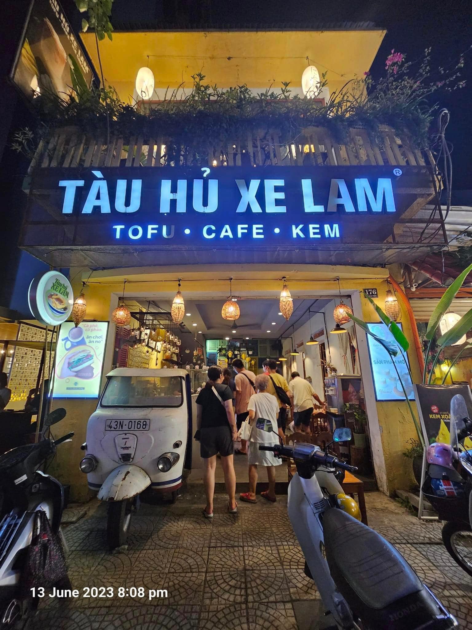 Ảnh: Fb Tàu Hủ Xe Lam - Đà Nẵng