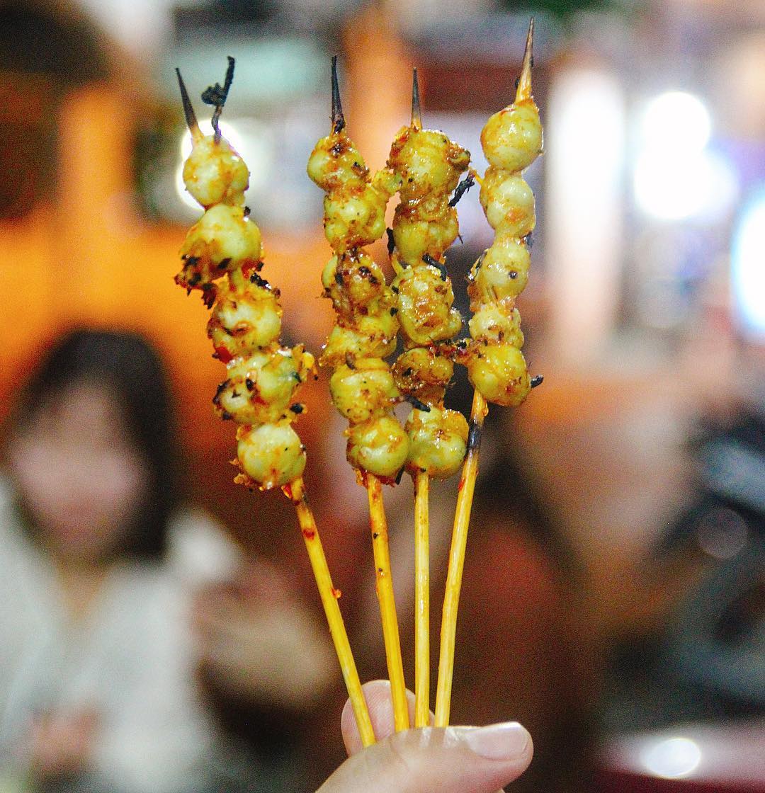 Răng mực nướng ngon tại Phan Thiết