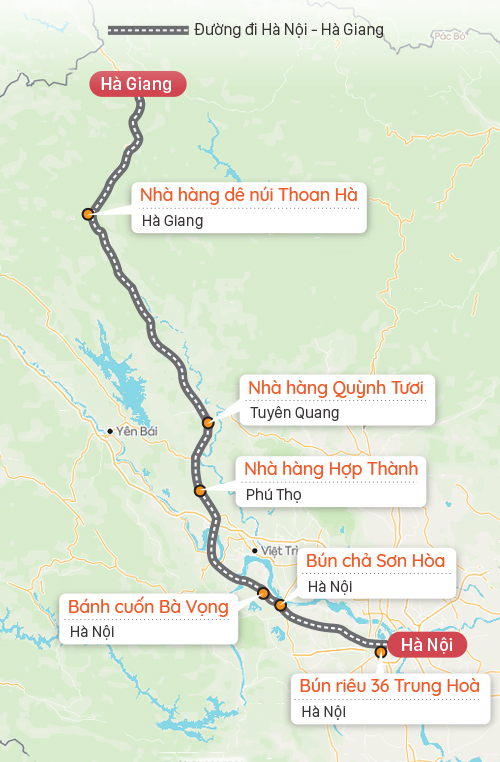 Quán ăn ngon Hà Giang - Gợi ý điểm dừng chân trên đường