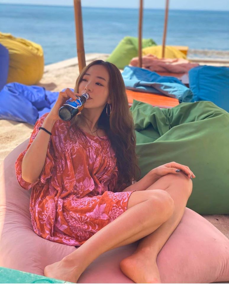 Không gian Ocvan Beach Bar Phú Quốc chill hoàng hôn