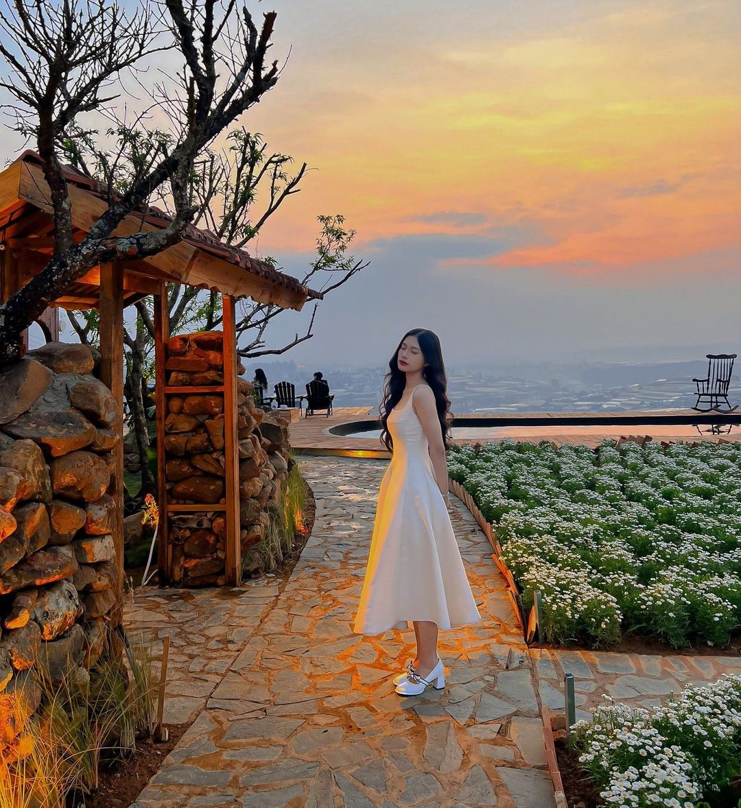 View tuyệt vời của quán. Ảnh: FB Lời Của Gió