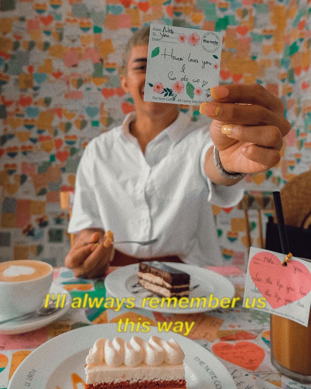 Không gian tĩnh lặng tại quán cà phê Hà Nội The Note Coffee