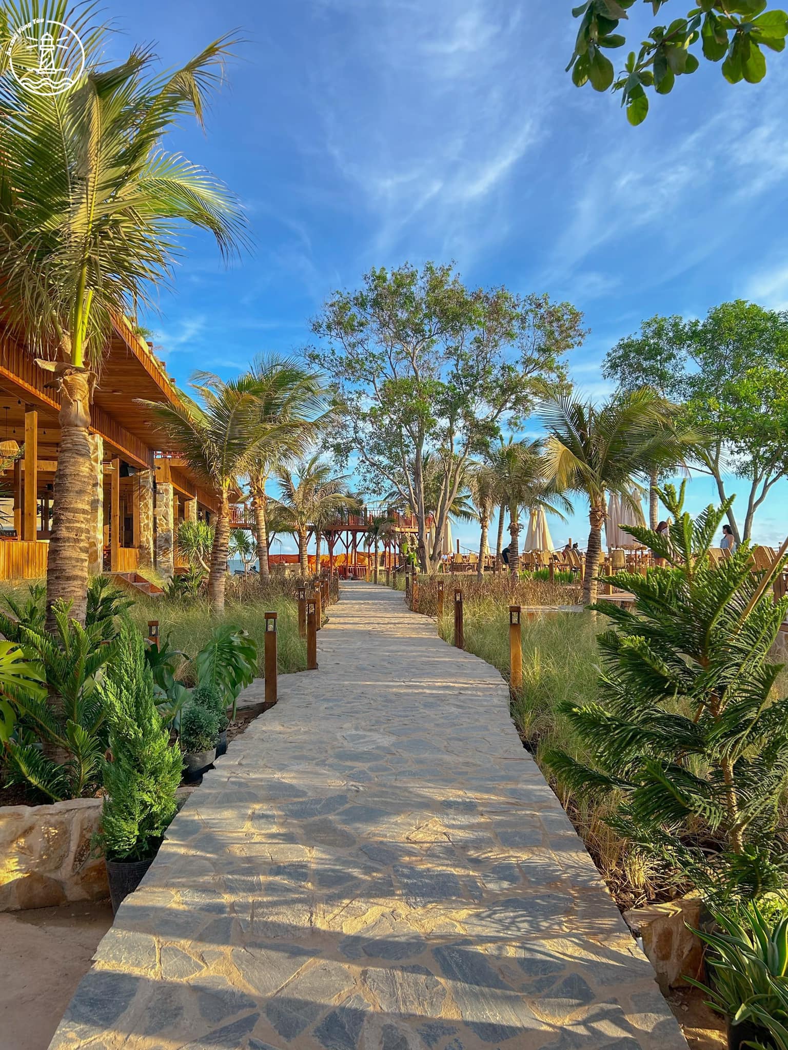 Không gian quán cà phê view biển Vũng Tàu thoáng đãng