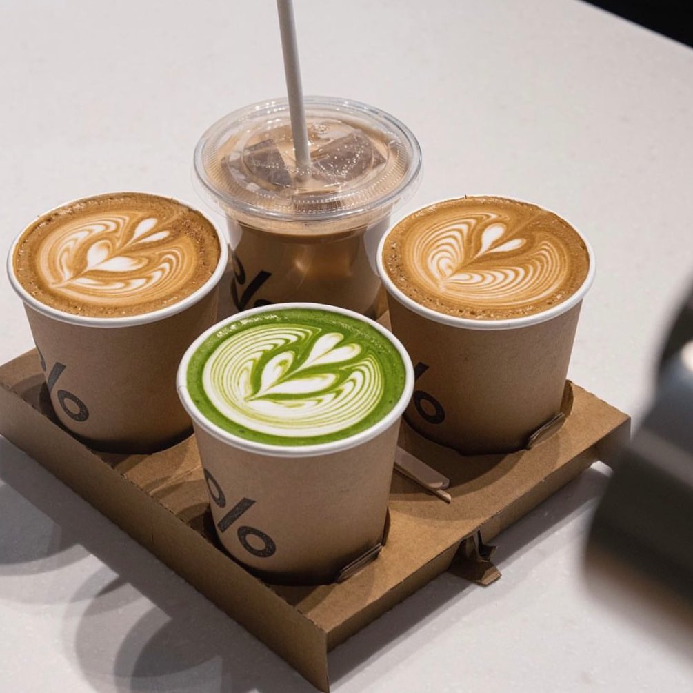 Các món nước %Arabica quán cà phê diễu binh