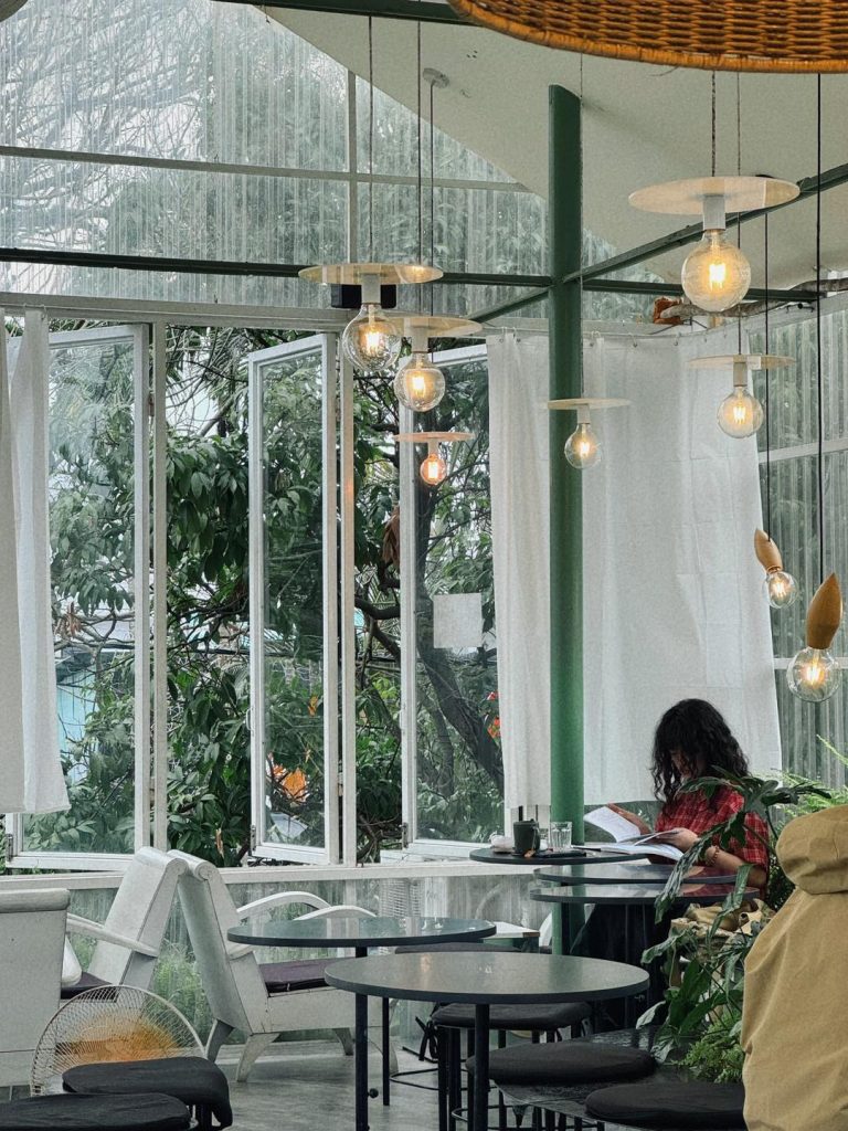 Góc đọc sách tại Mọt Inspiration