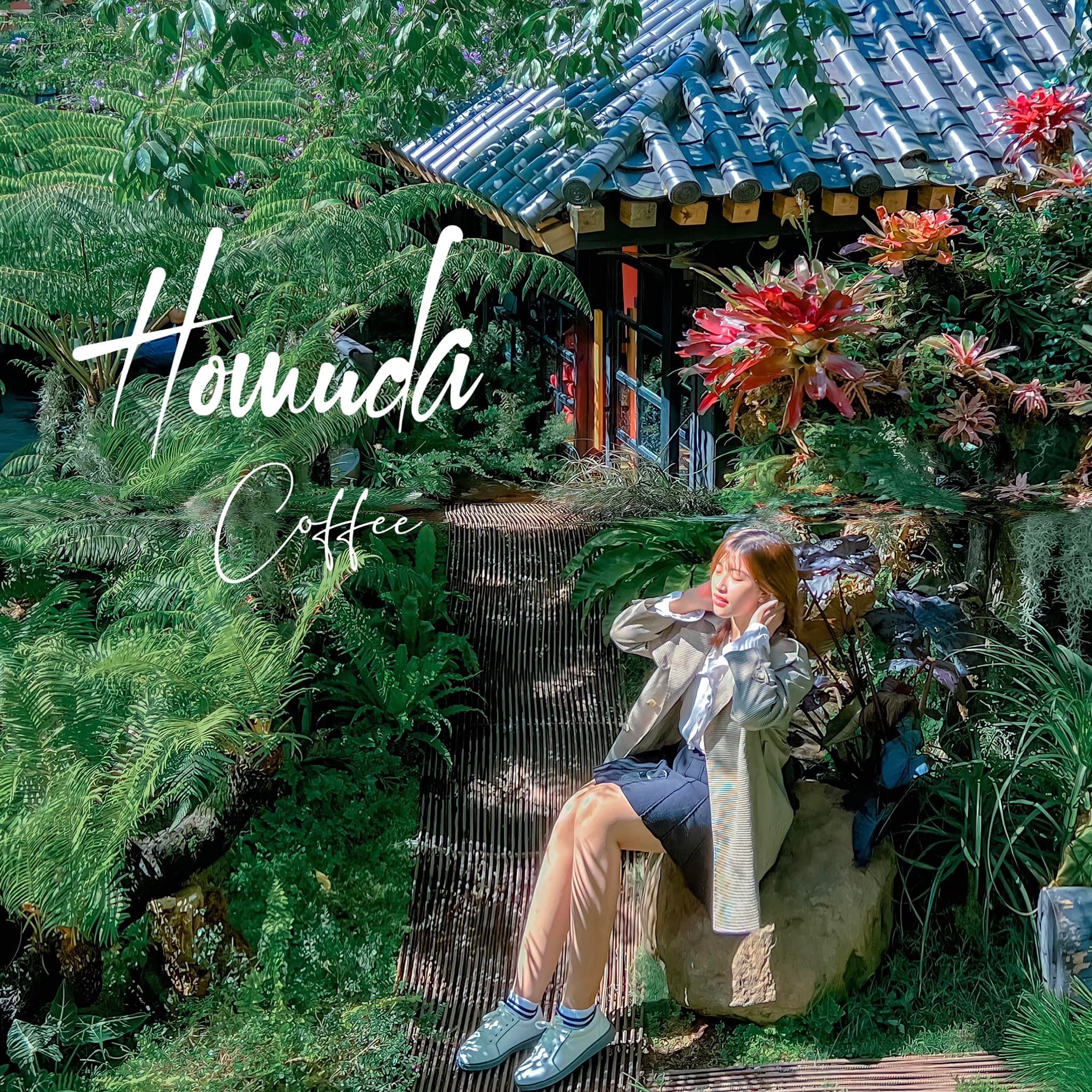 Không gian quán cafe Homuda Đà Lạt
