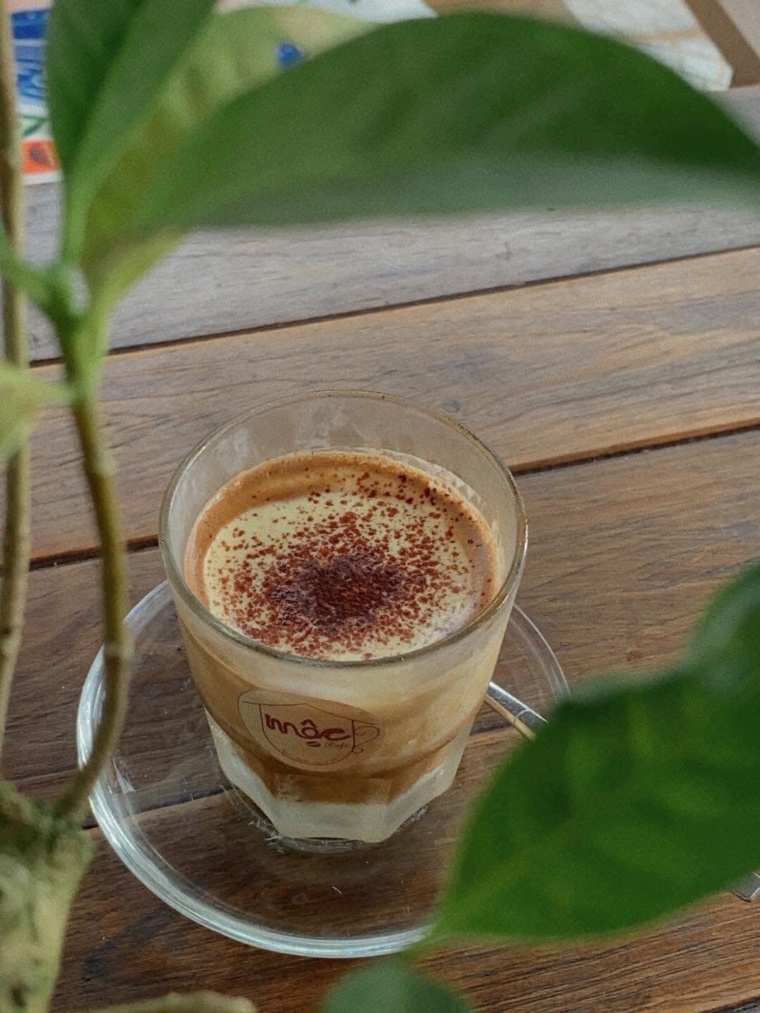 Ly cà phê muối ngon tại Mộc Cafe
