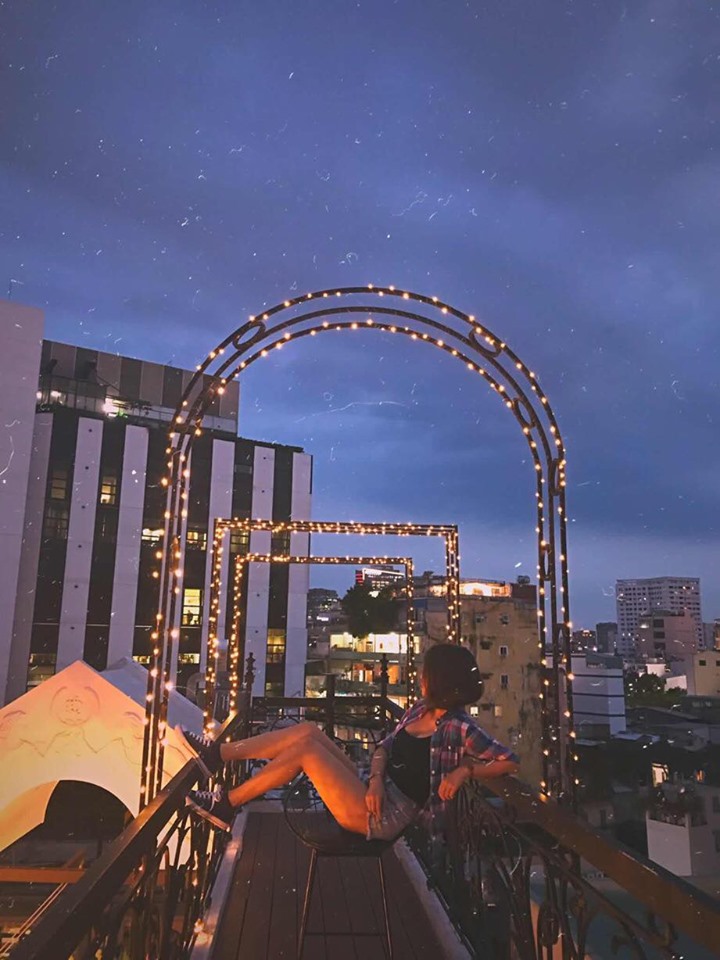 Quán cà phê đẹp Sài Gòn Yoona Café Quán cà phê đẹp Sài Gòn Yoona Café rooftop quận 1
