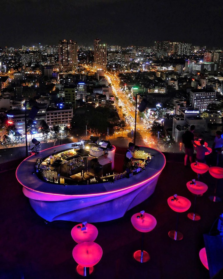 Quán cà phê đẹp Sài Gòn Chill Skybar Quán cà phê đẹp Sài Gòn Chill Skybar Lê Lai
