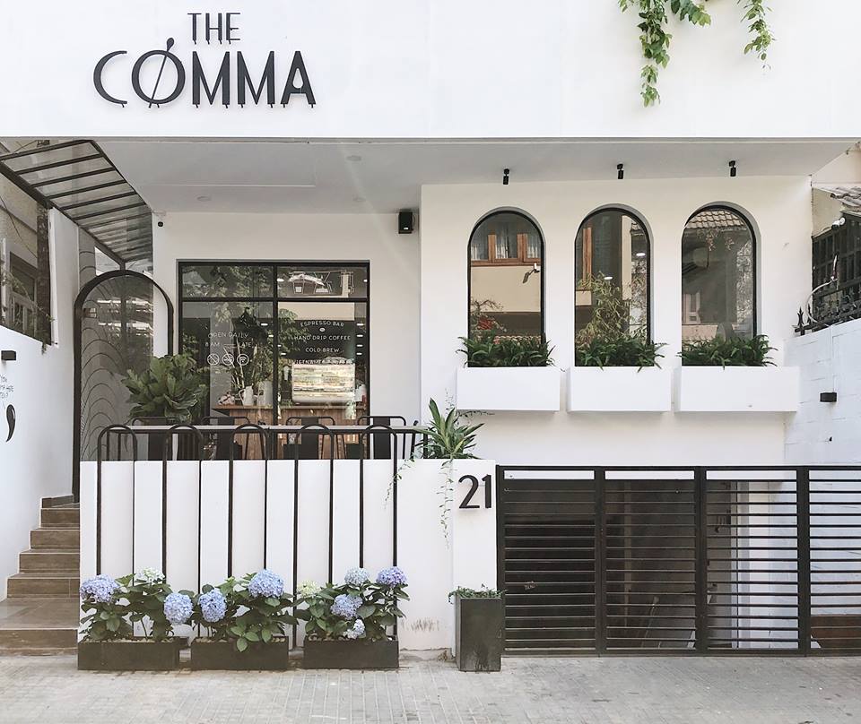 Quán cà phê đẹp Sài Gòn The Comma Quán cà phê đẹp Sài Gòn The Comma Phú Nhuận