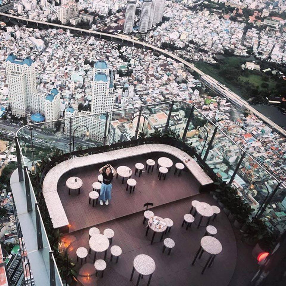 Quán cà phê đẹp Sài Gòn Blank Lounge Quán cà phê đẹp Sài Gòn Blank Lounge Landmark 81