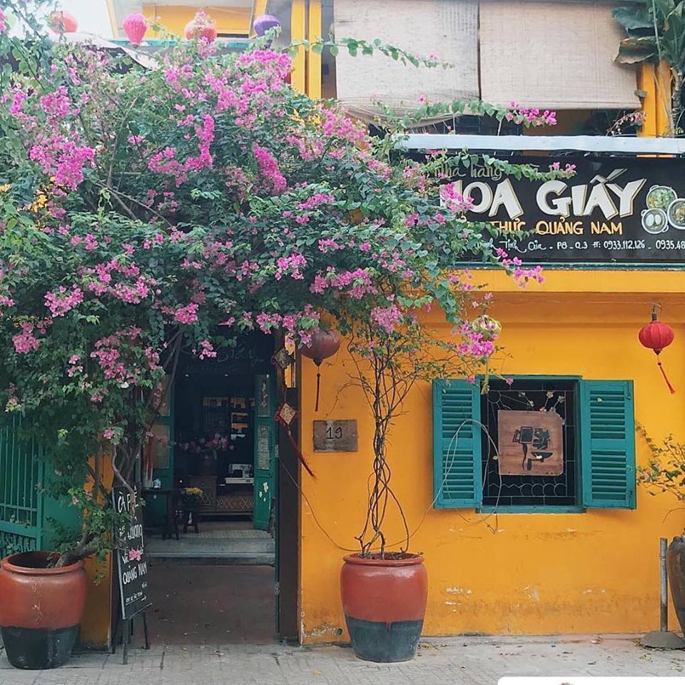 Quán cà phê đẹp Sài Gòn Tiệm Hoa Giấy Quán cà phê đẹp Sài Gòn Tiệm Hoa Giấy quận 3