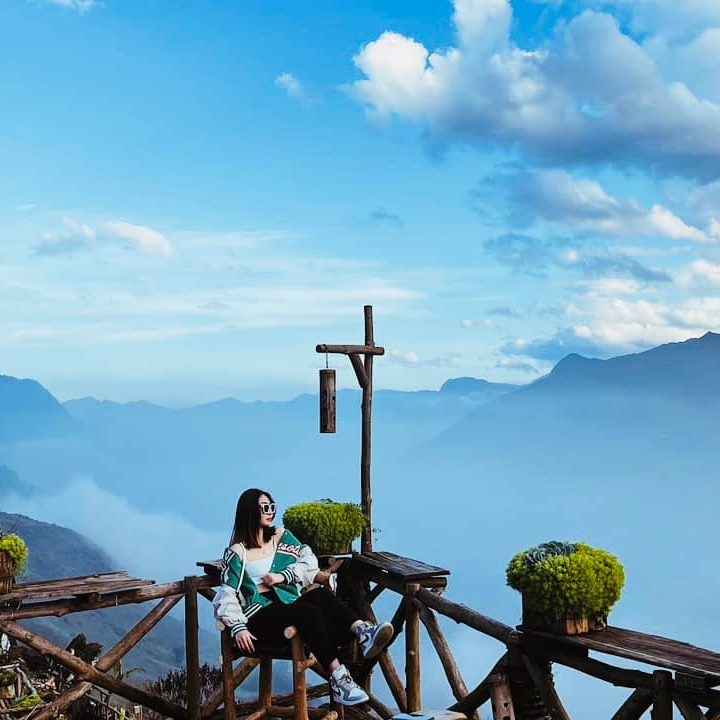 Quán cafe Sapa Best View Sapa ngắm biển mây