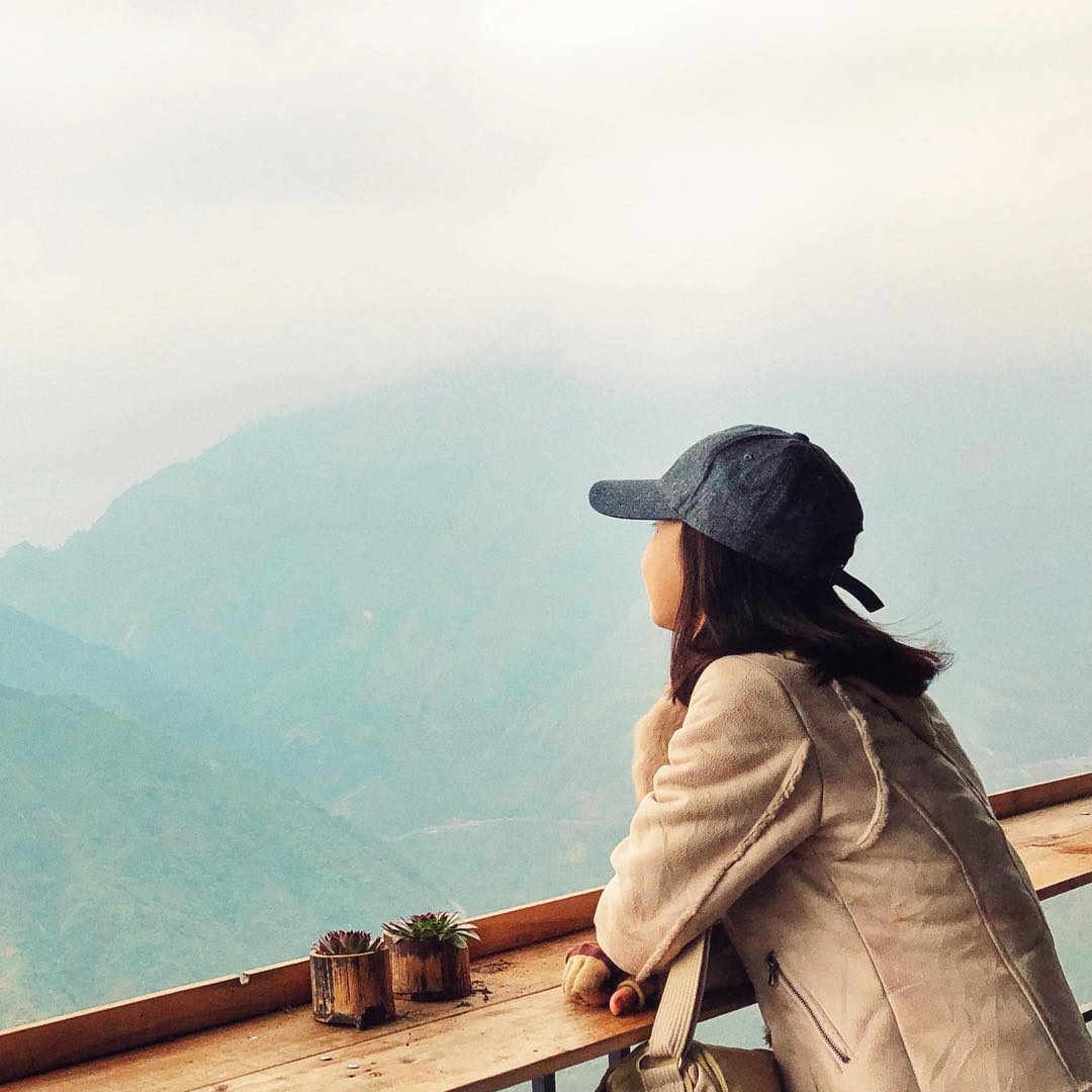 Quán cafe Sapa Ô Quy Hồ ngắm biển mây