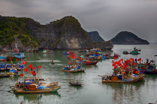 Một góc quần đảo Cát Bà. Ảnh: Brendansadventures