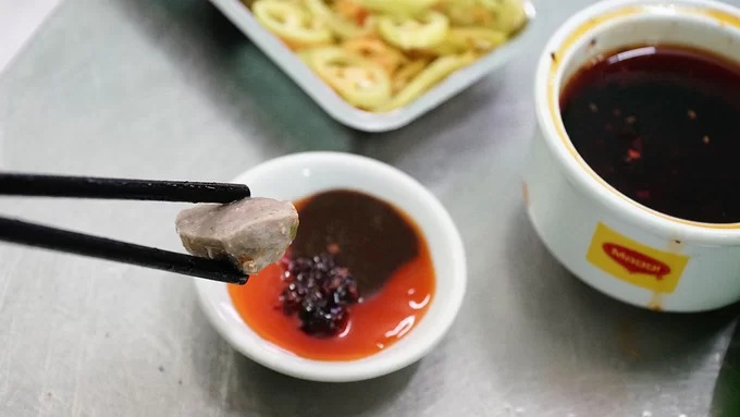 Đặc trưng bò viên nhỏ xíu của hủ tiếu bò viên