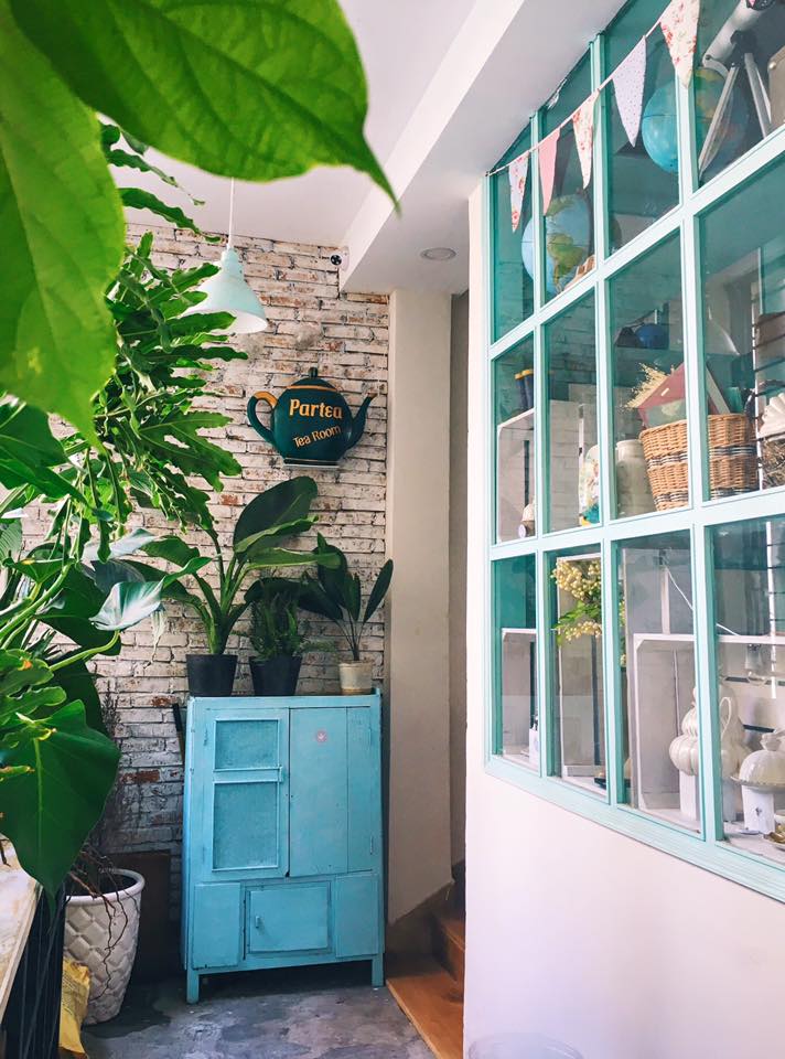 Không gian hoài cổ Partea English Tearoom Sài Gòn