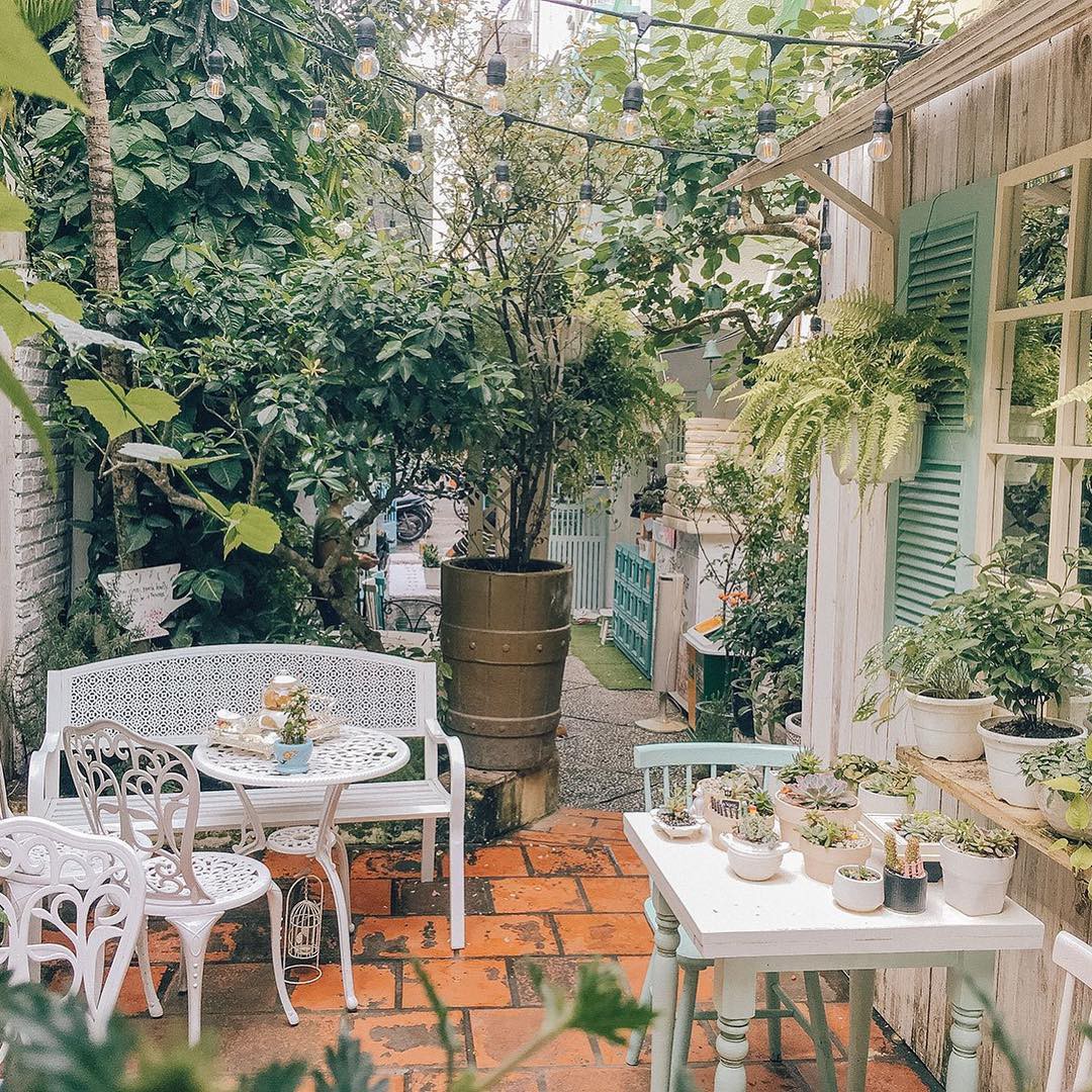 Không gian tĩnh lặng PHouse Cafe Sài Gòn